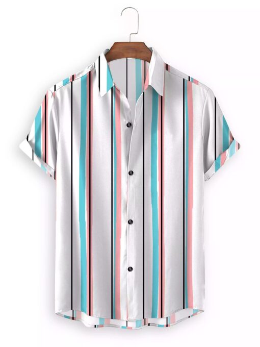 STRAIGHT LINING IN WHITE DESIGN COTTON